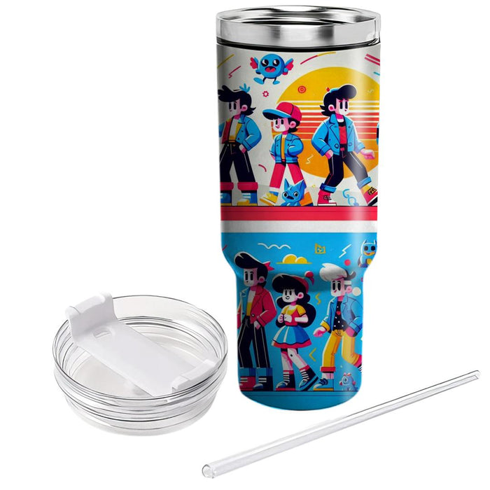 80s Cartoon Characters  Tumblers For Gifts