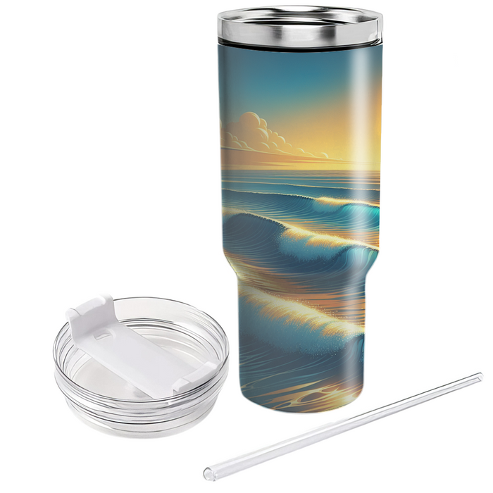 Sunkissed Waves  Unique Tumblers