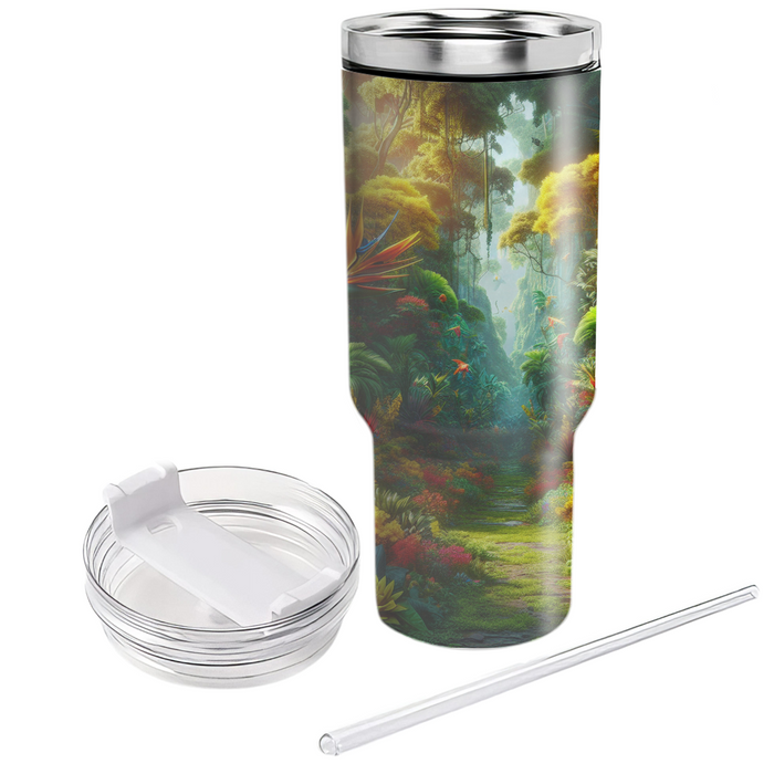 Jungle Bloom  Custom Tumblers