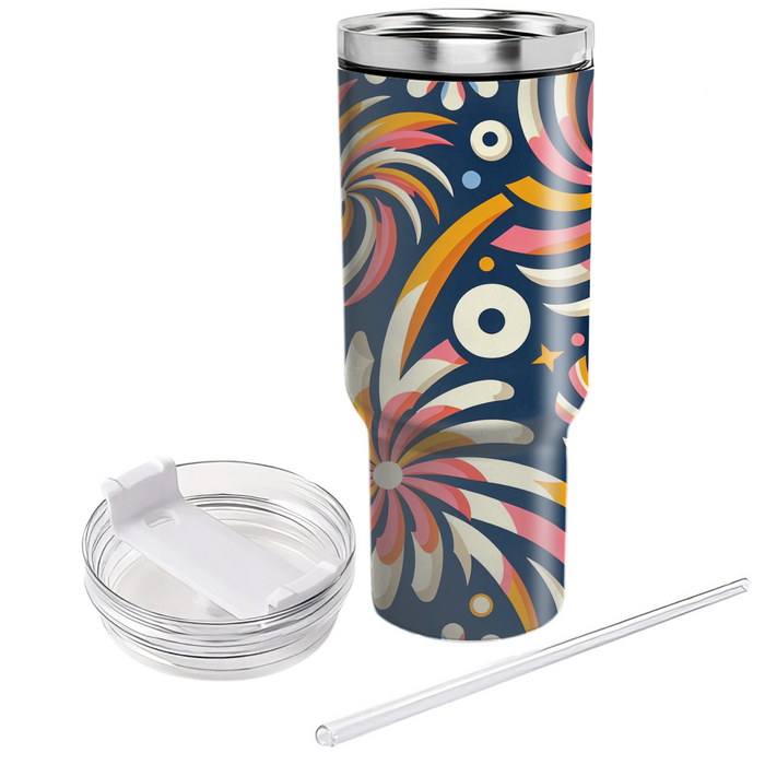 Spiral Starburst Custom Tumblers