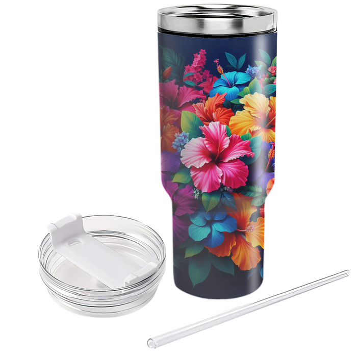 Vibrant Flower Burst  Tumblers For Gifts