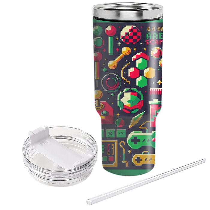 Arcade Game Mashup  Tumbler Cups