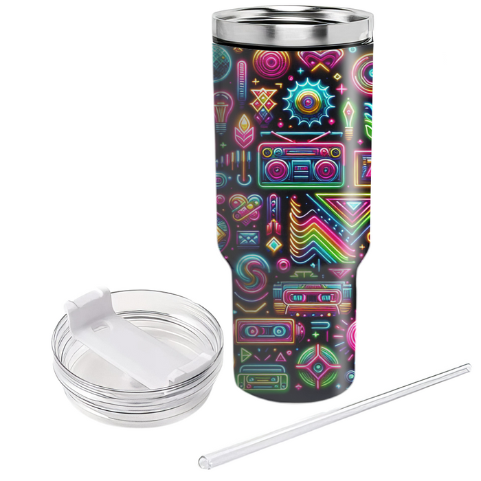 Bold Neon Lights  Tumbler Cups