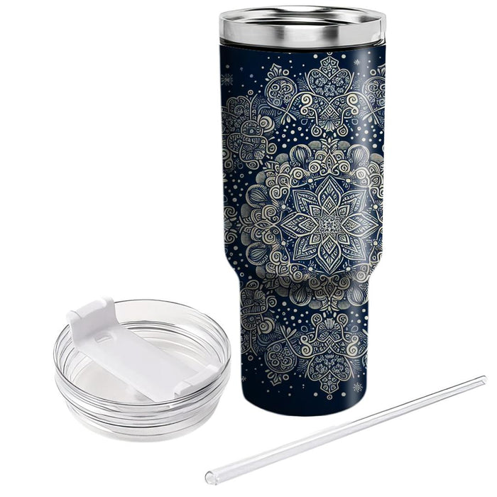 Winter Snowflake Wonder  Insulated Tumblers