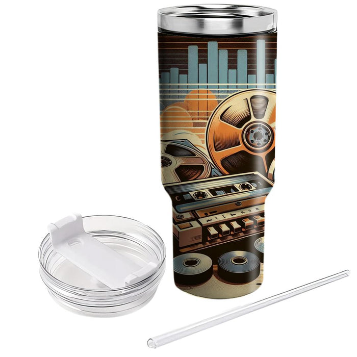 Tape Deck Melodies  Tumbler Cups