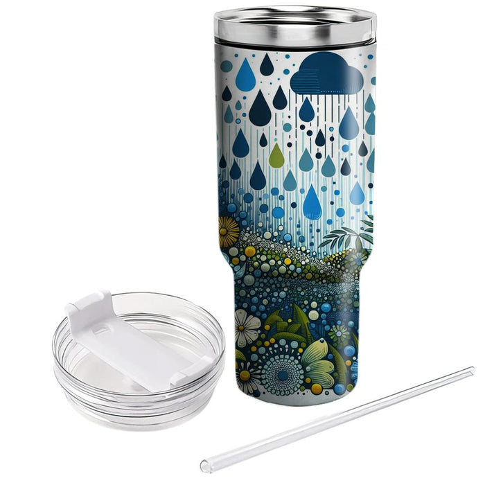 Spring Rain Shower  Tumblers For Gifts