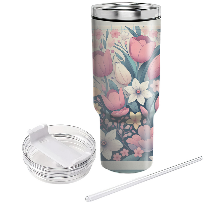 Spring Renewal  Personalized Tumblers