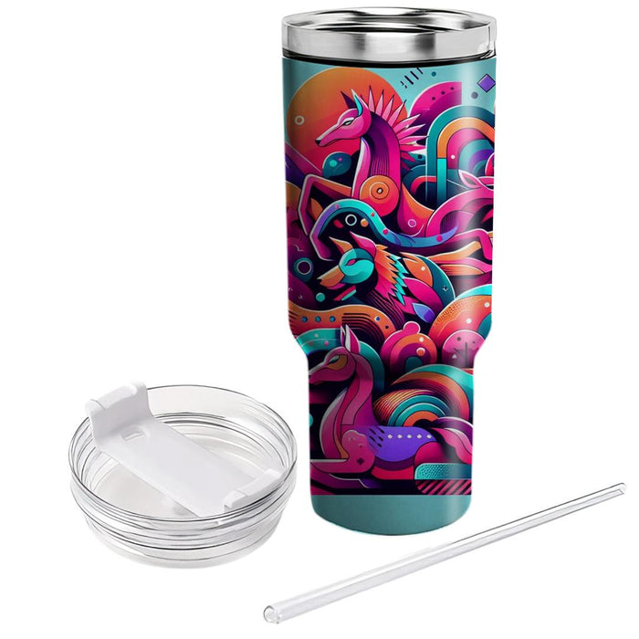 Wild Child  Unique Tumblers