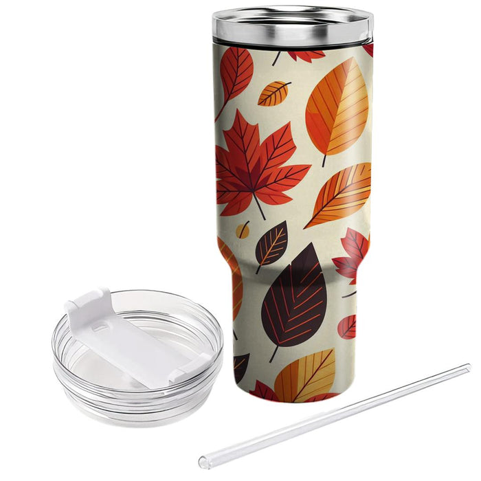 Vibrant Autumn Leaves  Insulated Tumblers