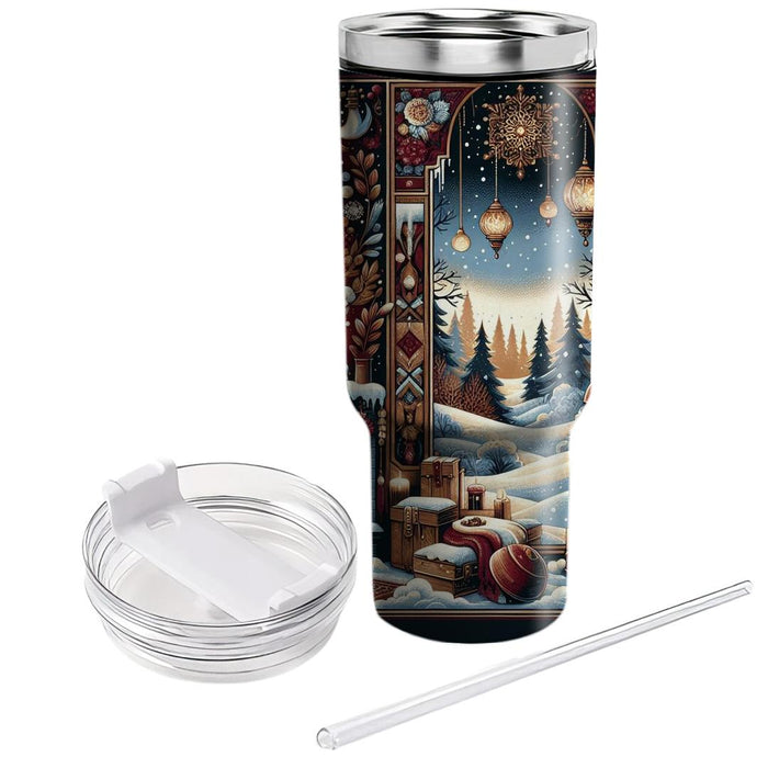 Winter Nights Glow  Custom Tumblers