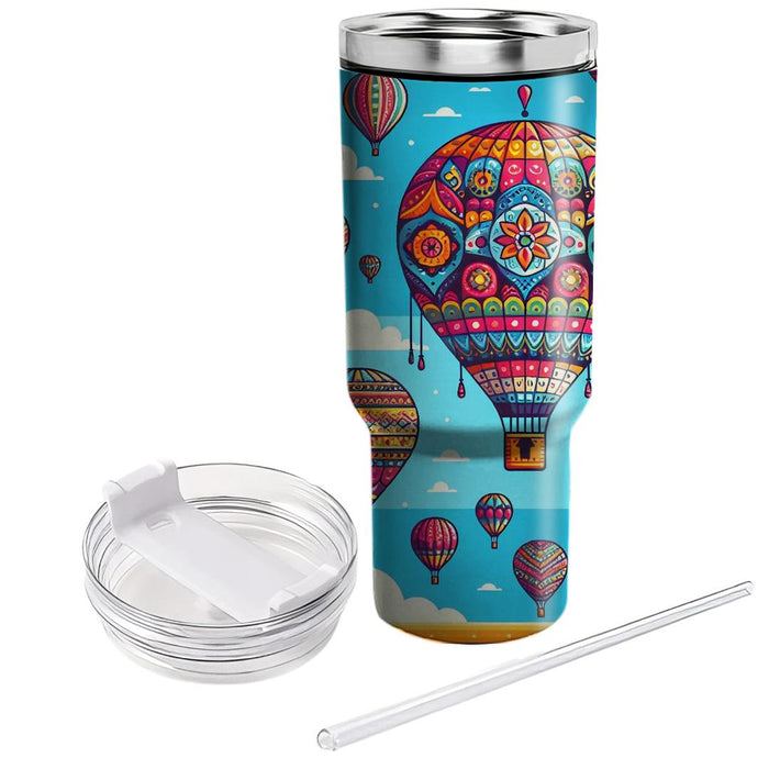 Vivid Balloon Fiesta  Tumbler Cups