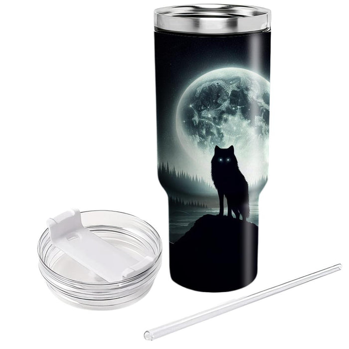 Wild Wolf Whisper  Personalized Tumblers