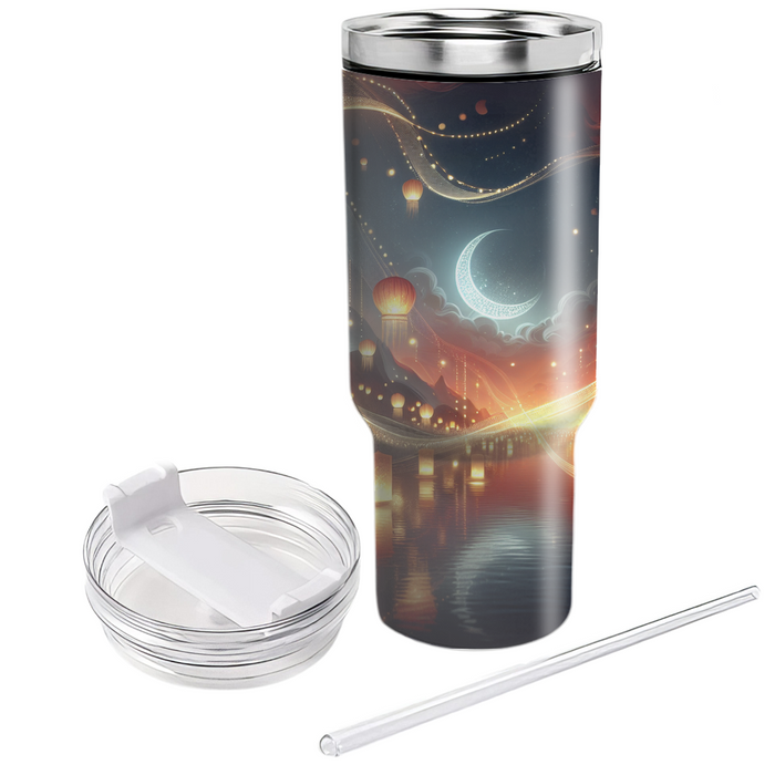 Twilight Joy - Lantern Festival  Decorative Tumblers