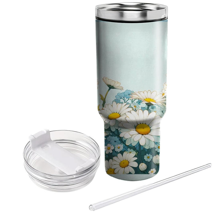 Sunshine Daisy Delight  Tumbler Cups