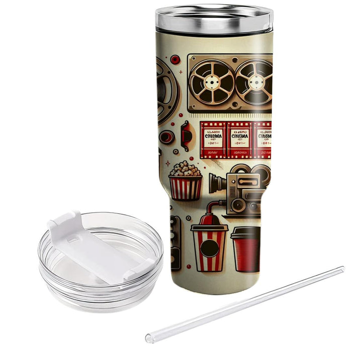 Vintage Film Reel  Tumblers For Gifts