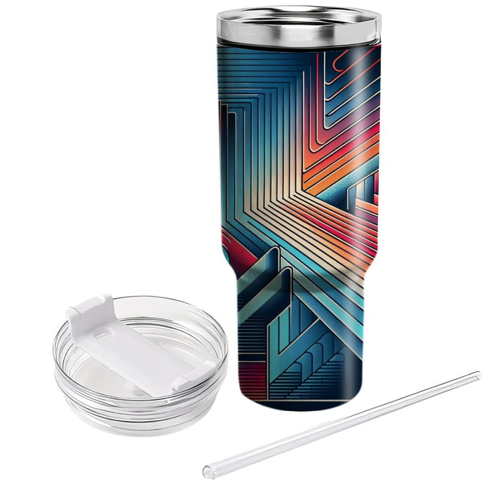 Futuristic Spectrum  Tumbler Cups