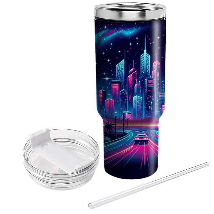 Neon Night Drive  Tumblers For Gifts