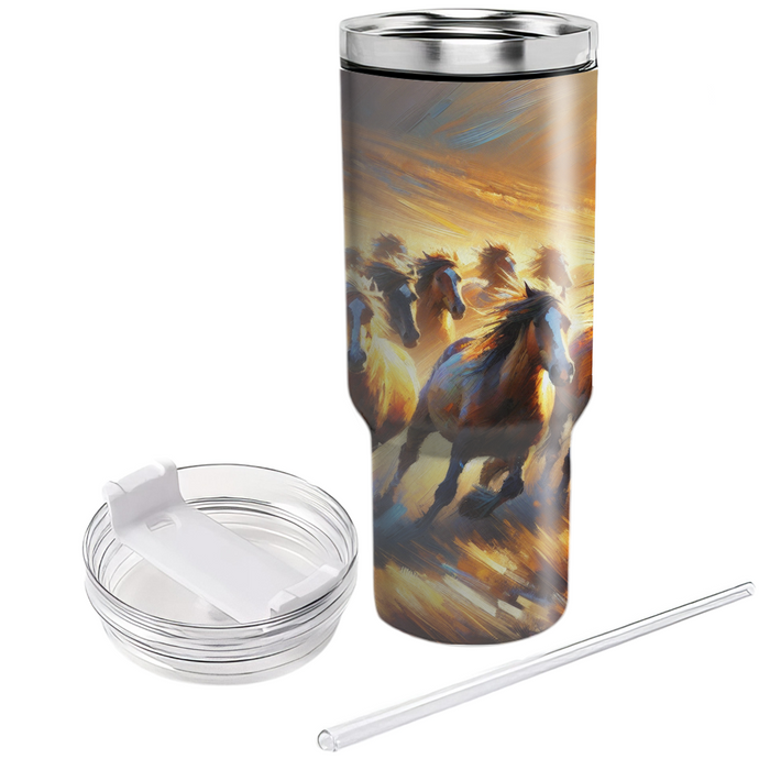 Wild Horse Spirit  Tumbler Cups