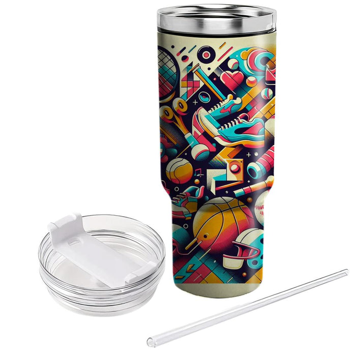 Retro Sport Chic  Insulated Tumblers