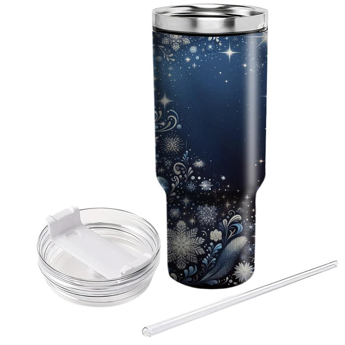 Winter Night Sparkle  Insulated Tumblers