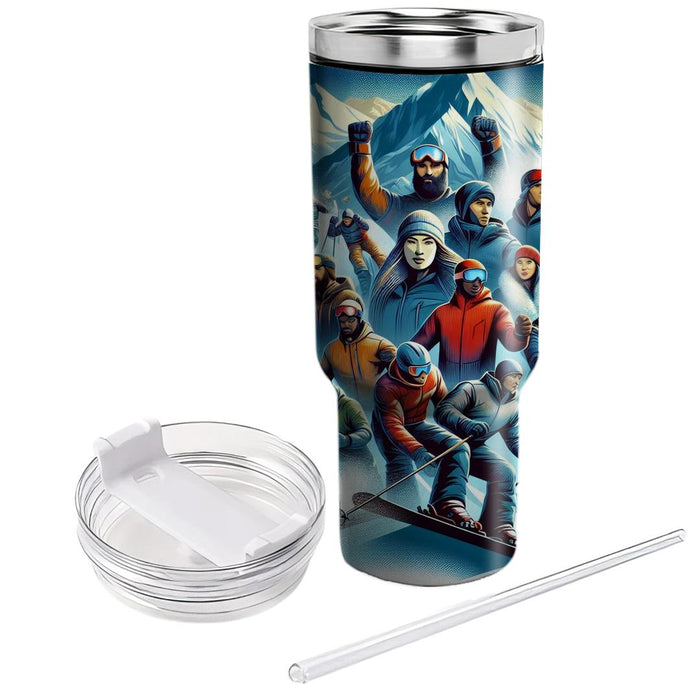 Winter Frosty Adventure  Tumblers For Gifts