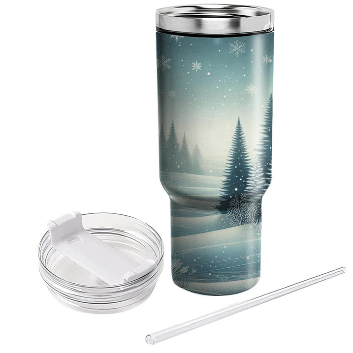 Winter Solstice Serenity  Tumblers With Lids