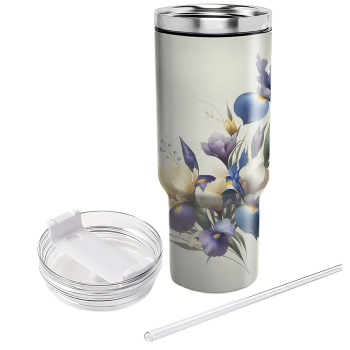 Blooming Iris Wonder  Insulated Tumblers