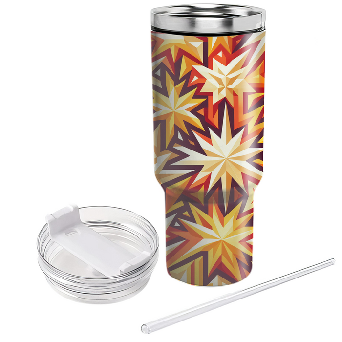 Tessellated Star Pattern  Decorative Tumblers