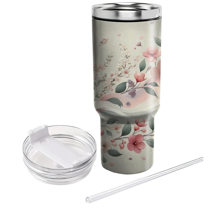 Gentle Blossom Breeze  Custom Tumblers