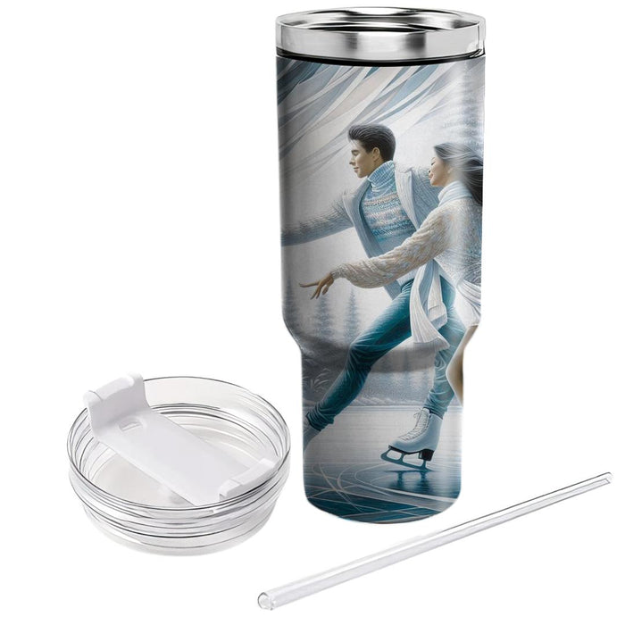 Winter Ice Skating Wonderland  Insulated Tumblers