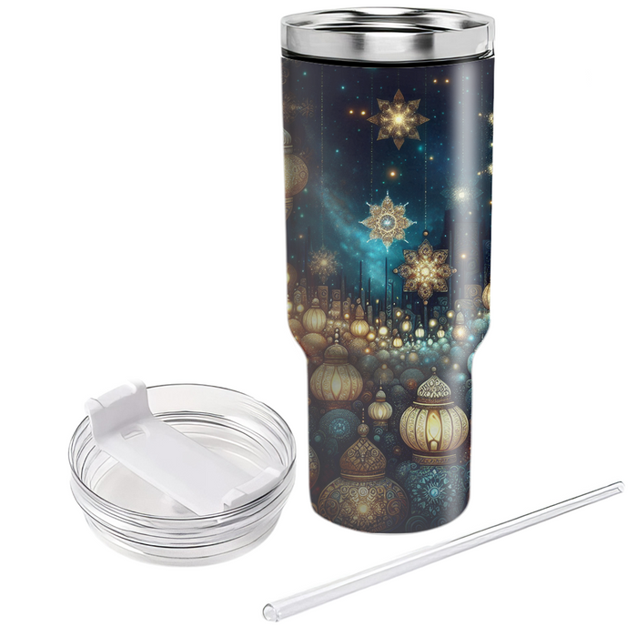 Harmony Of Lights - Winter Solstice  Decorative Tumblers