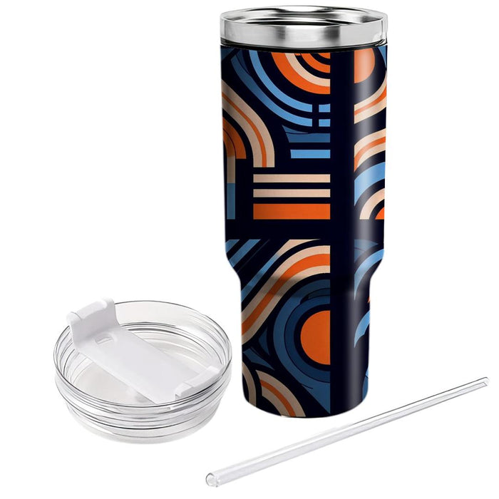 Bold Lines And Arches  Custom Tumblers