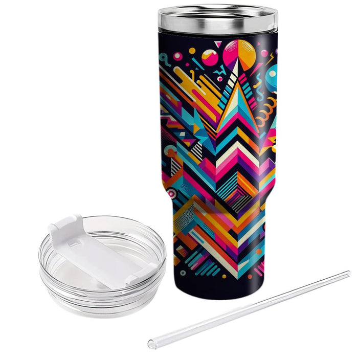 Geometric Color Splash  Tumblers For Gifts