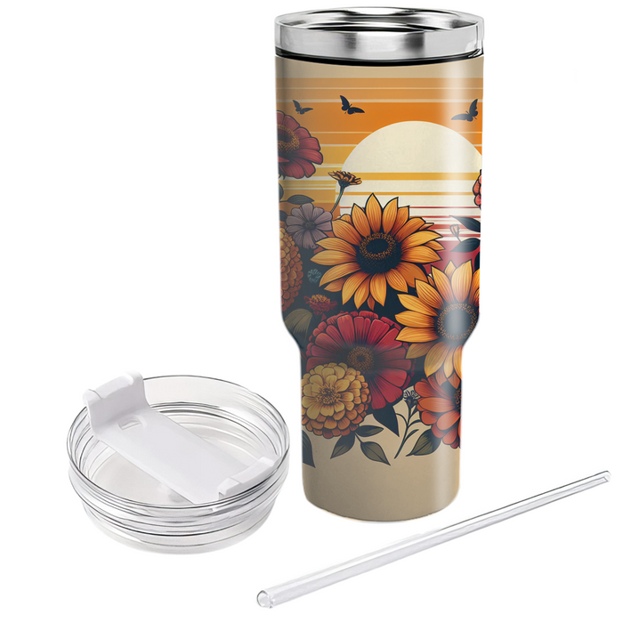 Sunset Garden  Custom Tumblers