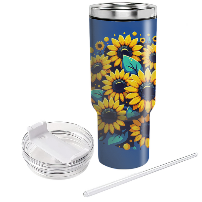 Sunflower Bliss  Tumblers For Gifts