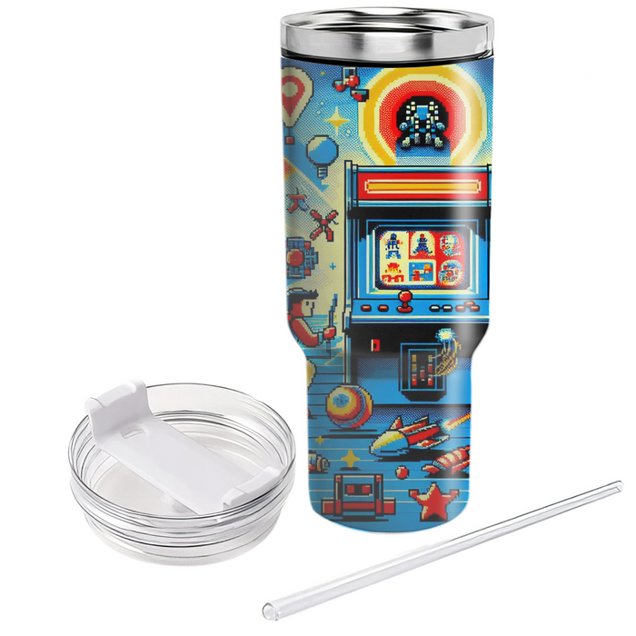 Retro Arcade Fun  Unique Tumblers