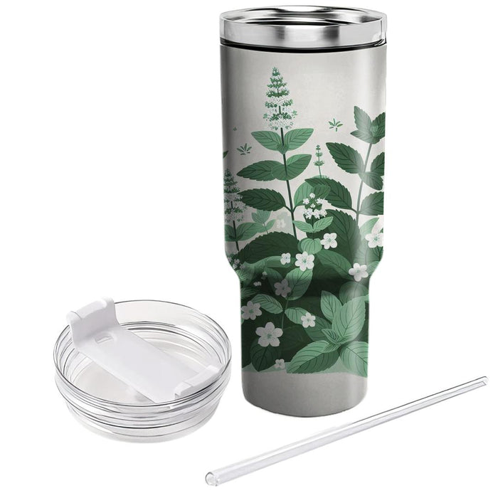 Fresh Mint Garden  Tumblers For Gifts