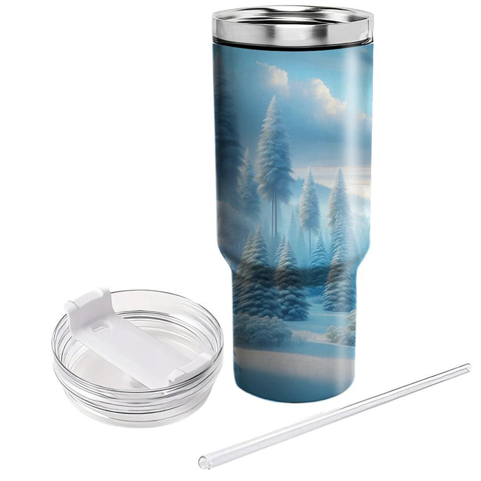 Winter Wonderland Trees  Insulated Tumblers