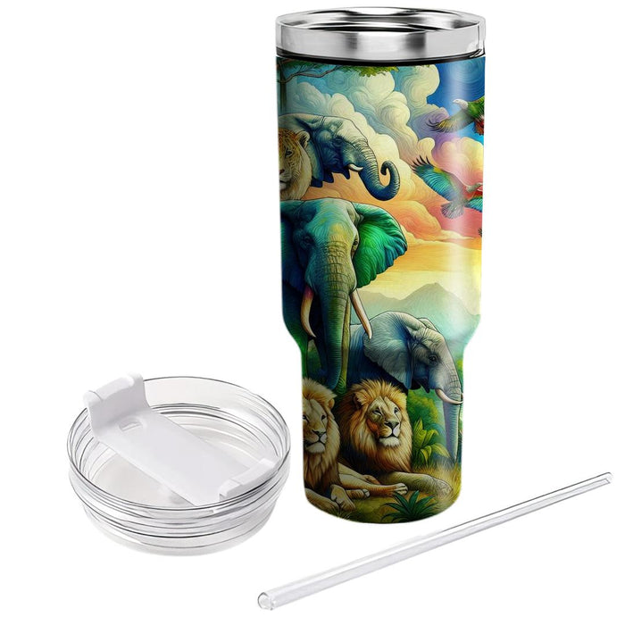 Wild Safari  Tumbler Cups