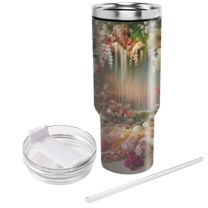 Floral Cascade  Insulated Tumblers