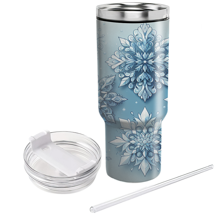 Winter Crystal Dreams  Personalized Tumblers