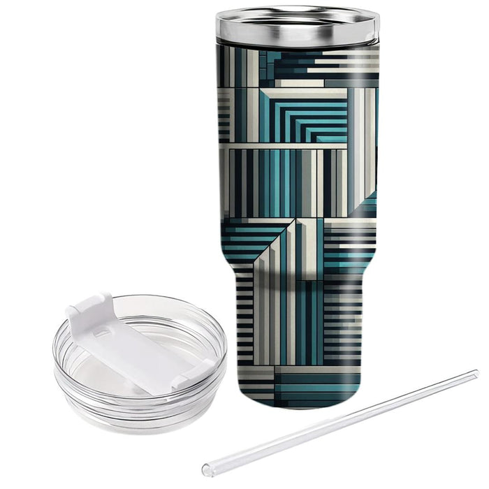 Urban Stripe  Tumbler Cups