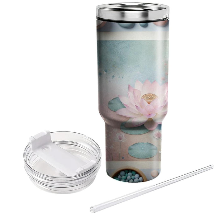 Serene Oasis - Meditation Day  Decorative Tumblers