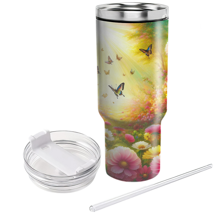 Spring Garden Bloom  Custom Tumblers