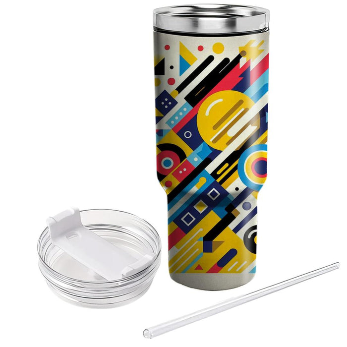 Bold Shapes  Custom Tumblers