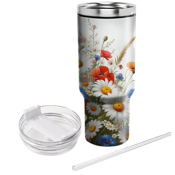 Whimsical Wildflower Mix  Unique Tumblers