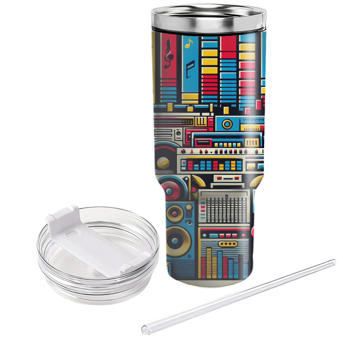 Boombox Beat  Tumbler Cups