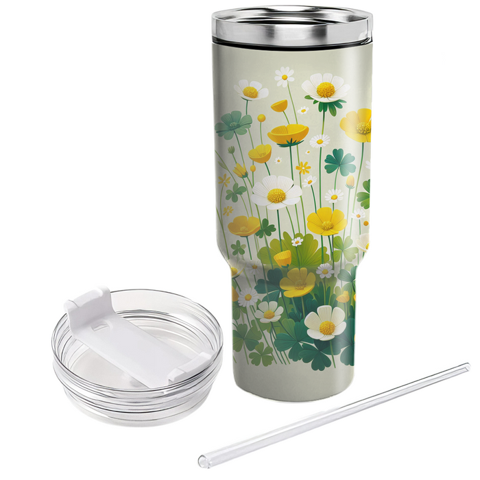 Fresh Blooming Meadows  Tumblers With Lids