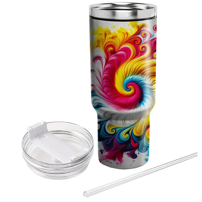 Tie-dye Delight  Custom Tumblers