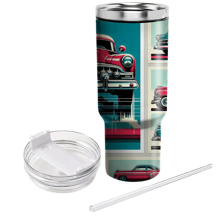 Vintage Car Vibes  Travel Tumblers